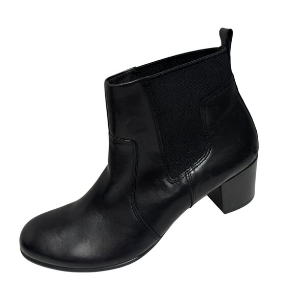Ecco Shape 35 Chelsea Black Boots Size 39 EU 8/8.5 US NEW